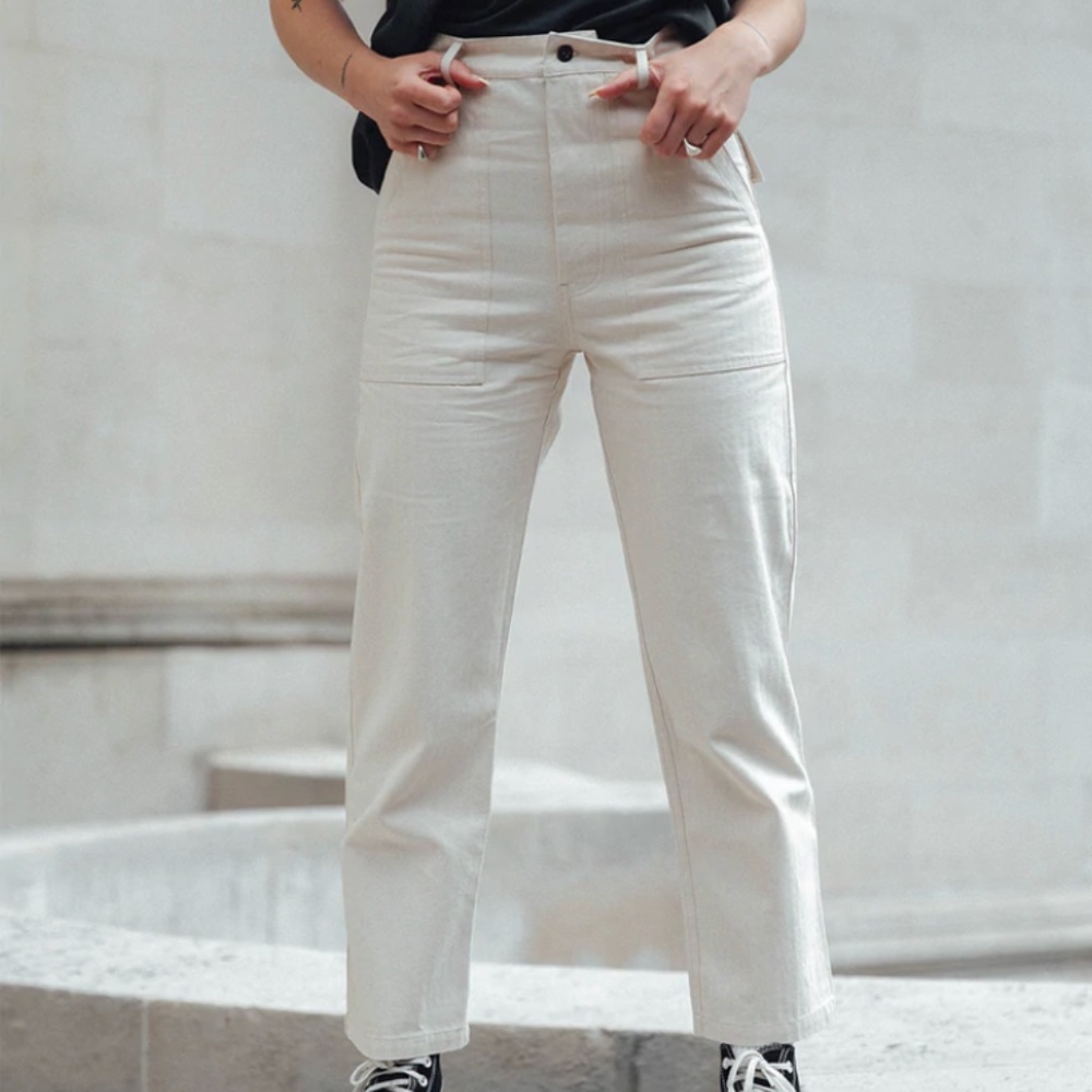 P&Co 304 Service Fatigue Pants Ecru US Size 10